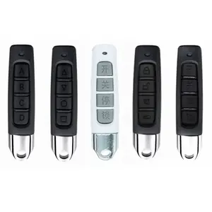 JEO 4433MHZ 4 boutons télécommande sans fil éclairage de porte électrique volet roulant télécommande de porte