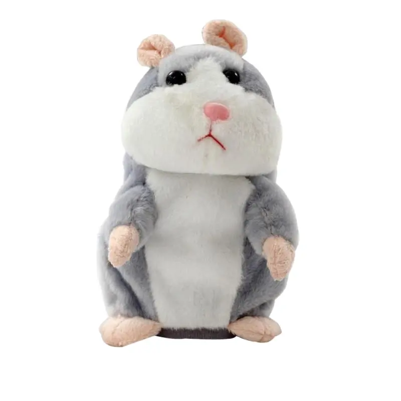 New Design Plush Toys 15cmTalking 18センチメートルWalking Talking Hamster Repeat Talking Hamster