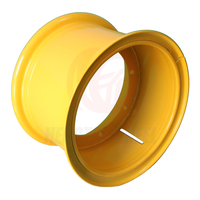 Jantes en acier pour engins de chantier, personnalisées, 14/1.5-25, pneu 1400-20, PCD 130mm, 8 trous, ET 0mm, neuves, certifiées ISO, garantie 1 an