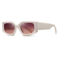 Lunettes de soleil unisexes TR90 avec verres polarisés TAC UV400, monture argentée, lunettes de mode