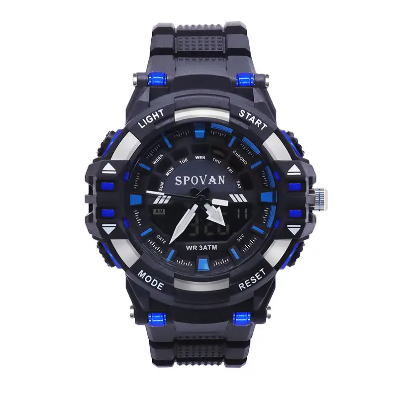 Spovan Waterproof Custom Men G-Style Sport Digital Watches