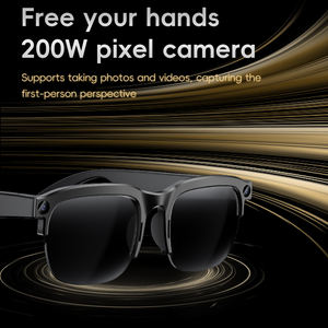 Gafas Inteligentes con Carga Magnética y Cámara, Gafas Inteligentes con Videocámara para la Vida Diaria - Product Image 3