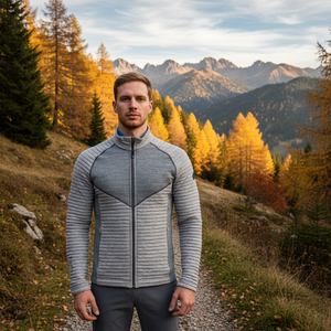 TERMINILLO reversibile in pile da uomo a prova di vento giacca con cappuccio cerniera inverno autunno stampa maglia in poliestere ricamata - Product Image 3