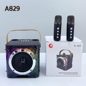 Ys203 Ngoài Trời KTV Loa Microphone Cho Rạp Hát Tại Nhà Karaoke RGB Ánh Sáng Vuông WJ-A829 Nhảy 10-20W Đầu Ra Điều Khiển Từ Xa - Product Image 2