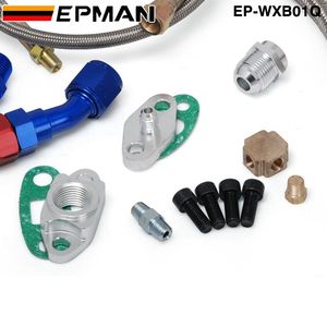EPMAN T3 T4 T70 T66 TO4E Turbo línea de alimentación de aceite línea de retorno de aceite Kit de línea de drenaje de aceite - Product Image 3