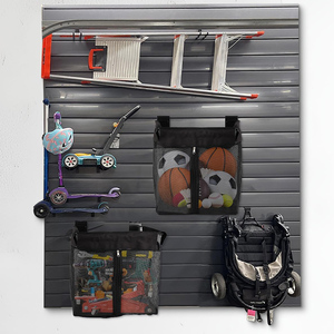 Sac <span class=keywords><strong>de</strong></span> <span class=keywords><strong>rangement</strong></span> robuste Panier-Verrouillage <span class=keywords><strong>mural</strong></span> <span class=keywords><strong>en</strong></span> <span class=keywords><strong>tissu</strong></span> pour panneaux Slatwall dans le garage et l'entrepôt - Product Image 6