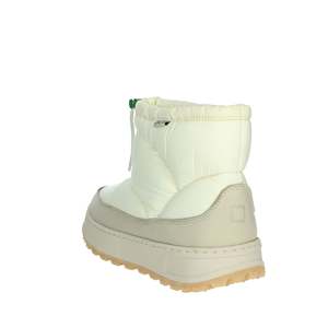 D.A.T.E. Bottines basses pour femmes, couleur crème, W411-AS-NY-CR, chaussures d'hiver - Product Image 2
