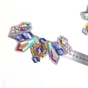 St.Croix festivali kostümleri aksesuarları kaynağı yaratıcı takı yamalar leylak serisi jel-geri Motif demir on aplike - Product Image 5