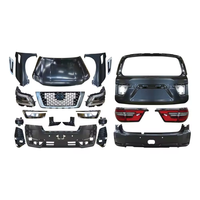Kit carrosserie pour Patrol 2014, adaptable pour mise à niveau vers le modèle 2020-2024, comprenant pare-chocs, ailes, calandre et phares.