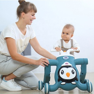 Puorigin Learning Baby Walker con struttura in plastica per bambini Twist Car Scooter Kick Scooter per movimento del piede - Product Image 1