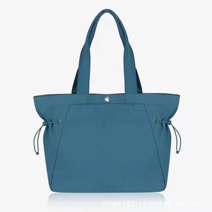 Bolsa de Lona de Nailon de Alta Calidad, Nueva, al por Mayor, con Logotipo Personalizado, para Mujer, Tipo Tote, con Cordón, para Compras, Yoga, Deportes, 18L - Product Image 3