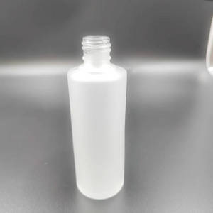 Chai Nước hoa thủy tinh mờ trong suốt <span class=keywords><strong>85ml</strong></span> với bình xịt bơm màu đen/trắng cho kem chăm sóc da và huyết thanh - Product Image 5