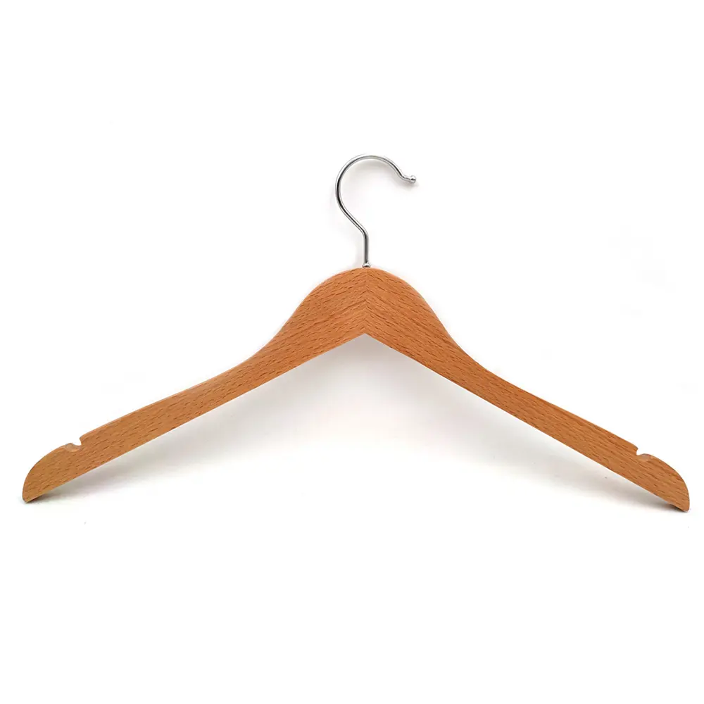 Lage Prijs Fabriek Groothandel Hout Uniform Hangers Met Hout Clips