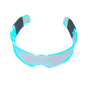 Venta caliente Adulto Estilo futurista LED Light-Up Gafas 7 colores 4 modos Recargable <span class=keywords><strong>Cool</strong></span> Technology <span class=keywords><strong>Cool</strong></span> <span class=keywords><strong>Style</strong></span> Glass - Product Image 5