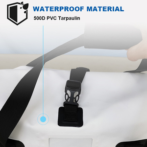 Bolso grande para exteriores de 80L, bolsa de refrigeración enrollable con aislamiento, impermeable, a prueba de fugas, para coche, playa, Camping, Picnic, cerveza, capacidad térmica de 45L - Product Image 2