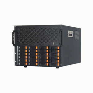 24-drive NAS Case Rackmount hỗ trợ Bo mạch chủ ATX Cung cấp điện dự phòng 360 máy chủ lưu trữ làm mát bằng nước - Product Image 1