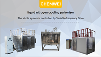 Cw Cryogene Poedermolen Machine Fruit Groente Aloë Dadels Kruiden Voedsel Bevriezen Breekmolen Vloeibare Stikstof Vergruizer