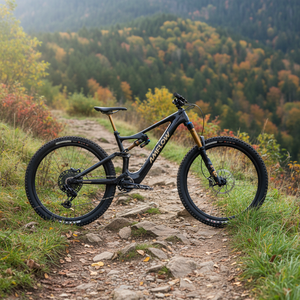 Vélo électrique tout-terrain super léger Amflow PL Carbon Ebike 2026 en stock avec système de transmission intermédiaire Aviox, batterie 800Wh et chargeur rapide 12A GaN - Product Image 1