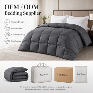 Luxuriöse Premium-Mikrofaser-Hülle Maßgefertigte Hotelqualität Gänsedaunen-Entendaunen Gefüllte Boxsteppung Wärmende Innenduvet-Einlage <span class=keywords><strong>Bettdecke</strong></span> - Product Image 1