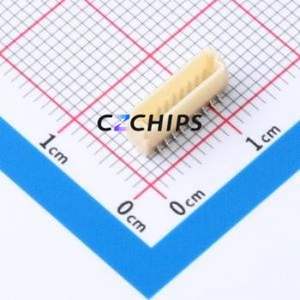 BM09B-SRSS-TB(LF)(SN) Wire-to-Board Pin Header SMD,P=1mm Connector 1x9P 1mm Vertical Mount SH - Product Image 1