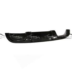 Carbon Rear Diffuser Bumper Lip Fin Spoiler Wing <b>Splitters</b> for Mercedes Benz C Class W203 AMG 2001-2007 - Product Image 1