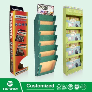 Tùy chỉnh siêu thị bán lẻ Sidekick hiển thị đứng tông bên cánh hiển thị giá treo tường hiển thị các tông - Product Image 6