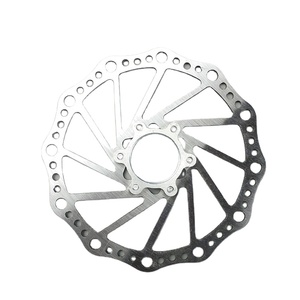 Plaquettes de <span class=keywords><strong>frein</strong></span> à disque pour VTT, en acier inoxydable haute résistance, légères (146g), 160mm, dissipation thermique, 6 boulons, pièces de vélo de route et VTT - Product Image 1