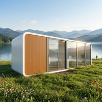 CNZL Luxe Moderne 2 Chambres Apple Cabin Vente Chaude en Gros Préfabriqué Smart Mobile Pods Maison Conteneur Villa