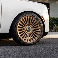 Rines Forjados Personalizados de Lujo Pintados de 19 20 21 22 23 Pulgadas con Múltiples Radios 5X112 5X114.3 5X120 para Rolls Royce Cullinan