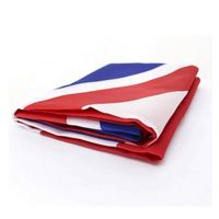 En Stock, Banderas Británicas para Exteriores, Bandera del Reino Unido de Poliéster, Union Jack de 5x3, 90x150cm, Plegable, Impresa en Serigrafía