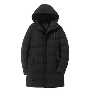 Venta directa de fábrica, abrigo grueso con capucha de gran tamaño barato, Chaqueta personalizada, chaqueta acolchada Exterior, chaqueta de invierno para hombre al aire libre - Product Image 3