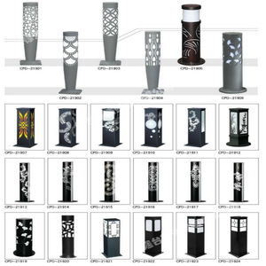 ไฟสนามหญ้า LED สำหรับภายนอกอาคาร กันน้ำ ทำจากสแตนเลส ไฟสวน IP65 แบบกึ่งฝัง ดีไซน์ทันสมัยเรียบง่าย - Product Image 3