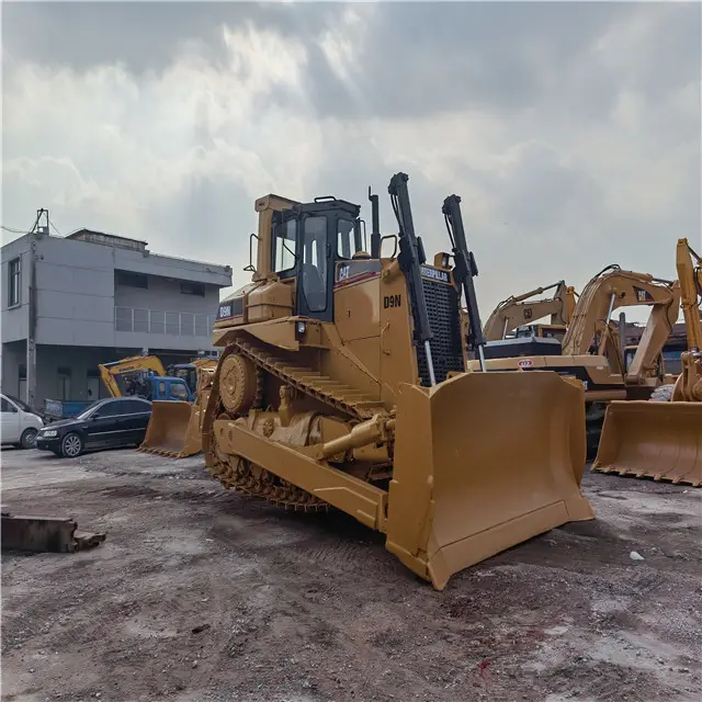 Original CAT D9N D8R D8L D8K D8H D7R ใช้ Bulldozer Caterpillar ยี่ห้อก่อสร้างอุปกรณ์สภาพดี Crawler