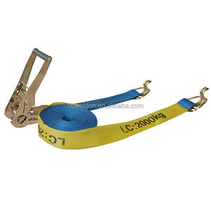 Towmax Ağır Hizmet Tipi 1.5 İnç Mandalı Bağlama Kayışı 2000kg Polyester Çift J Kancalı ISO 9001 Sertifikalı - Product Image 6