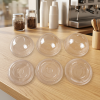 Tapas de Primera Calidad para Vasos, Seguras, de 89 mm, 90-98 mm, Libres de BPA, Resistentes a Fugas, de 100 ml, Tapas de Rosca para Bebidas Frías, para Vasos de Plástico