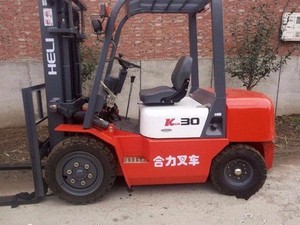 Prix d'usine Chariot élévateur diesel d'occasion Heli série K2 de 1 à 5 <span class=keywords><strong>tonnes</strong></span> CPCD30 avec mât triplex à mouvement libre - Product Image 2