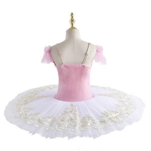 ชุดกระโปรงบัลเล่ต์สีดำสำหรับเด็กผู้หญิงชุดการแสดงแบบมืออาชีพชุดกระโปรงบัลเล่ต์ - Product Image 2