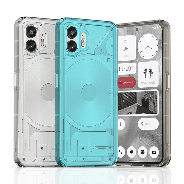 For Nothing Phone2 Shockproof Phone Cases Crystal Clear Phone Cases Anti Knock Phone Cover