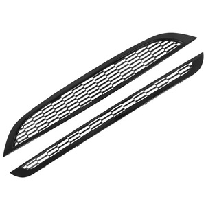 Rejilla Delantera de Panal para Mini Cooper R50 R52 R53, Superior e Inferior, Negro Brillante, 01-06, Repuesto - Product Image 1