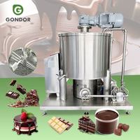 Broyeur à billes vertical continu de laboratoire pour chocolat, capacité 100 kg - 500 kg, pour raffinage du chocolat