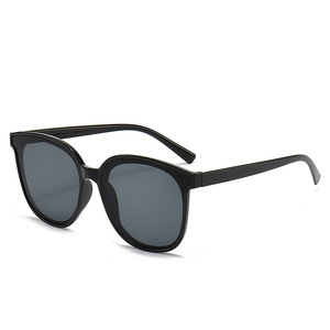 Trendy Large Frame Anti-UV Black Frame women Driving Sunglasses Black Ladies <b>Eyewear</b> - Product Image 5