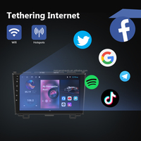 Estéreo para Auto Android de 9 Pulgadas, Android 11, Radio FM, Doble DIN, Pantalla Táctil Inteligente, Radio para Auto con Video y Audio