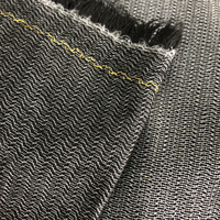 Entoilage fusible tricoté en chaîne d'insertion de trame de brossage pour les costumes des hommes