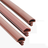 Porte en bois anti-poussière Type de fente joint coulissant porte d'armoire bande de Pvc d'étanchéité en caoutchouc pour porte et fenêtre bande de plastique de Silicone