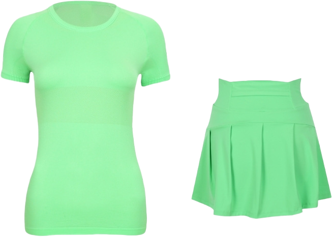 Jungle green 2 piece set