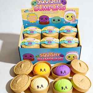Juguete Blandito de Dumpling Sin BPA, No Tóxico, Sin Olor, de Levantamiento Lento, Tipo Mochi, con Purpurina - Product Image 3