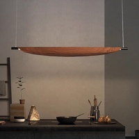Lampe hôtel chambre moderne linéaire led suspension lampe table à manger salon lustre suspension