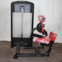 Machine d'extension dorsale assise à charge libre pour le renforcement du bas du dos, équipement commercial