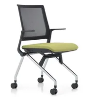 Chaise de discussion de conférence pliante Combinaison Chaise mobile Education Institute Training chair