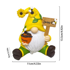 Decorazioni <span class=keywords><strong>per</strong></span> la casa all'ingrosso in resina da <span class=keywords><strong>giardino</strong></span> decorazioni <span class=keywords><strong>per</strong></span> la casa transfrontaliere nuovi prodotti attraenti piccoli ornamenti <span class=keywords><strong>per</strong></span> la farfalla delle api - Product Image 4